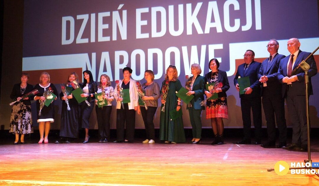 Obchody Dnia Edukacji Narodowej w Busku-Zdroju – nagrody dla nauczycieli (VIDEO)
