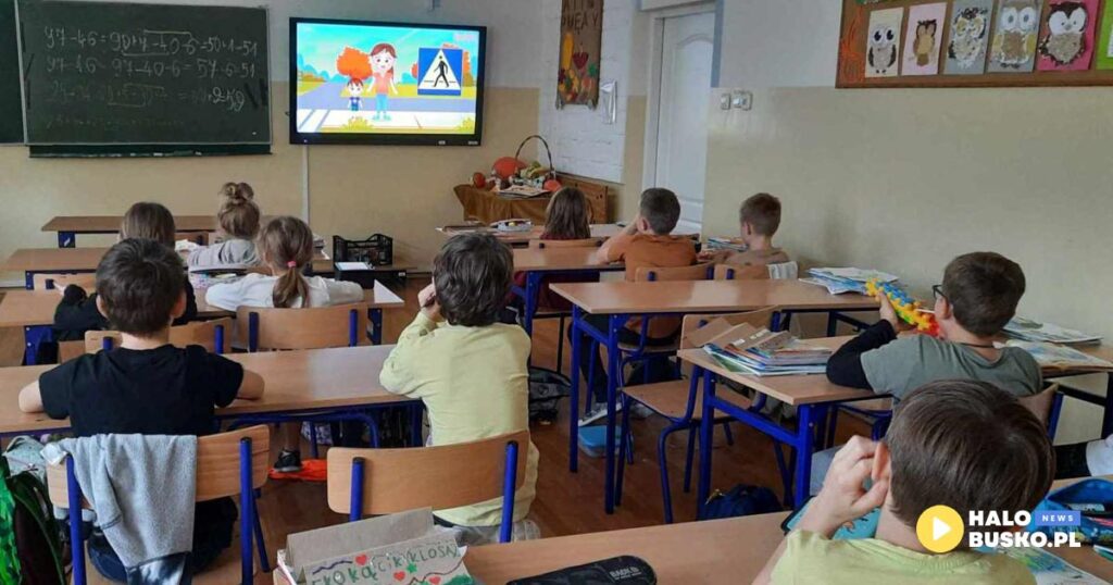 odblaskowa szkola w Busku Zdroju 1