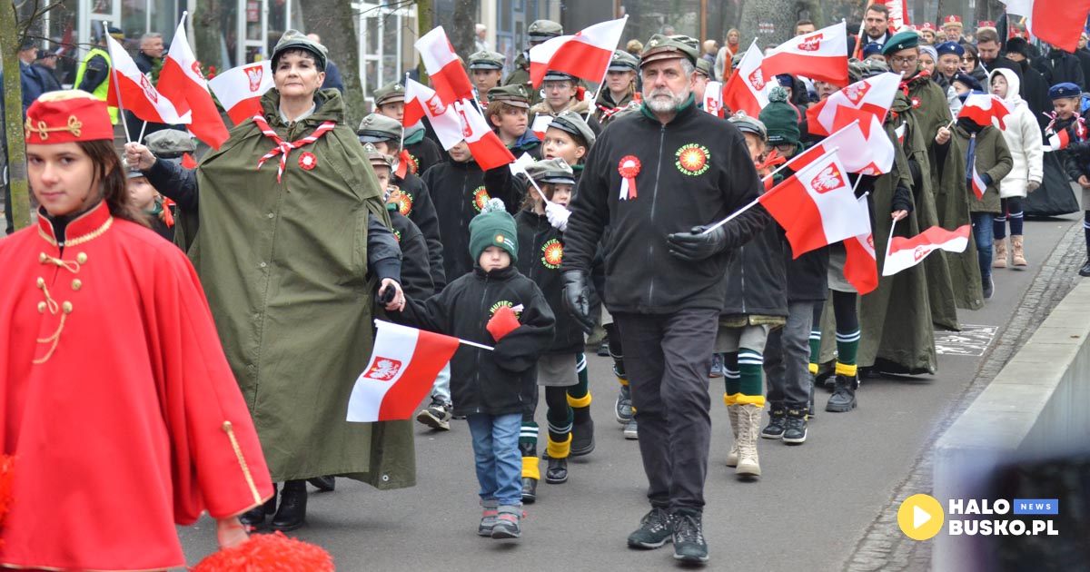 11 listopada w Busku-Zdroju - święto niepodległości w Busku-Zdroju 2024-23