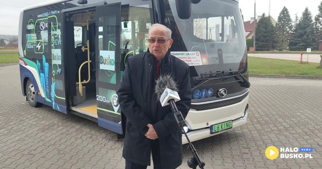 Busko-Zdrój testuje elektryczny autobus – komunikacja miejska w Busku-Zdroju