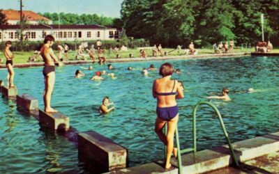 Basen letni w Busku-Zdroju – zapomniany symbol letnich dni.