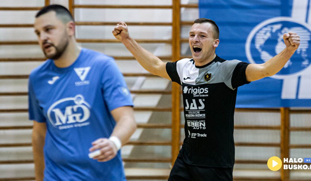 Znakomite wejście w ligę Futsal Team Busko-Zdrój (fot. Łukasz Rysiak)