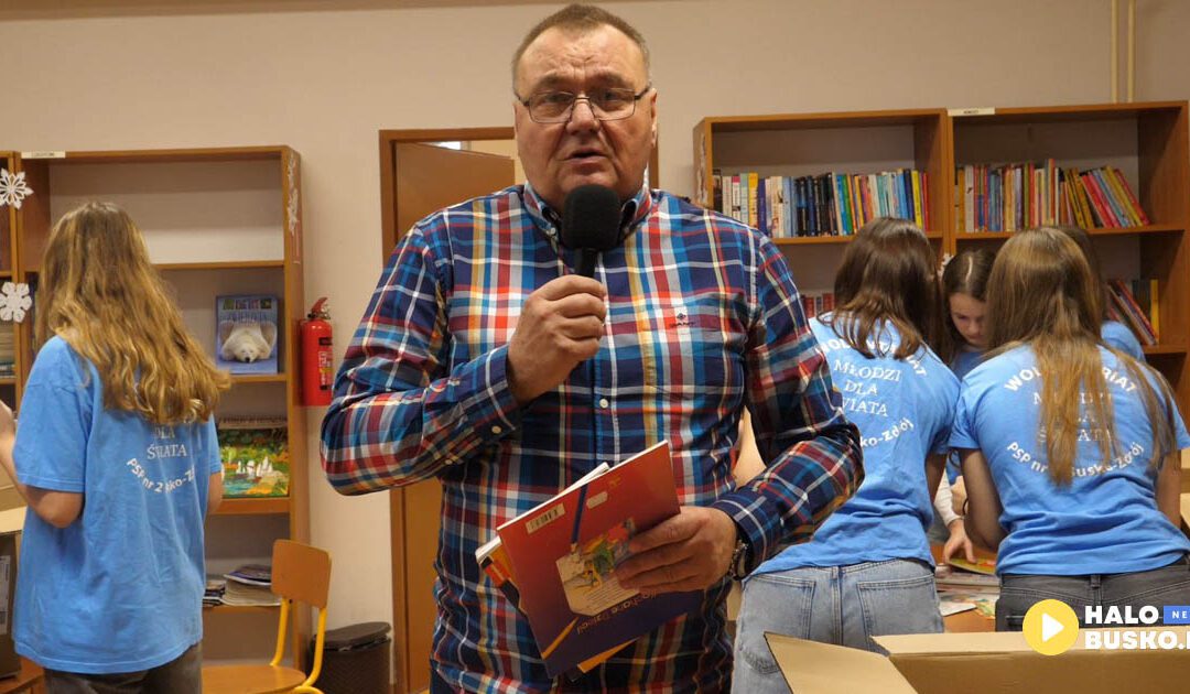Charytatywna Gwiazdka dla Onkologii w PSP Nr 2 w Busku-Zdroju (VIDEO)