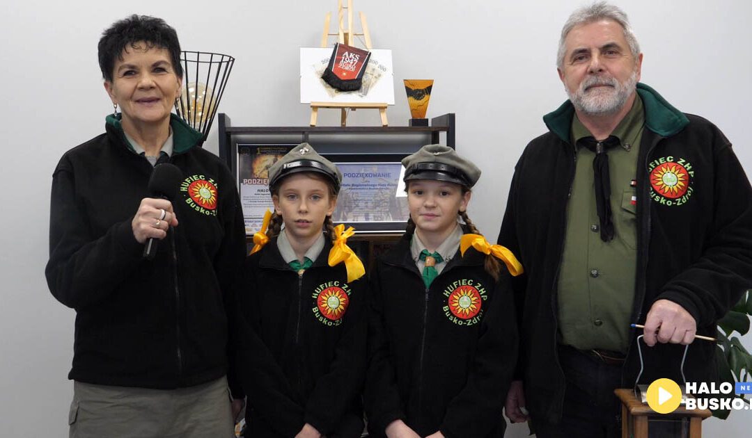 Z pasją, tradycją i oddaniem – harcerze z Buska-Zdroju przekazują Betlejemskie Światło Pokoju (VIDEO)