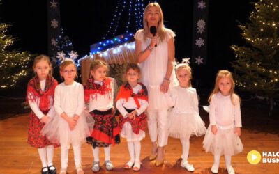 Trójjęzyczny koncert kolęd w Niepublicznym Przedszkolu Artystyczno-Językowym Słoneczko w Busku-Zdroju (VIDEO)