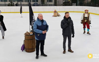 Lodowisko „Biały Orlik” w Busku-Zdroju już otwarte! Od wczoraj możecie szaleć na lodzie!