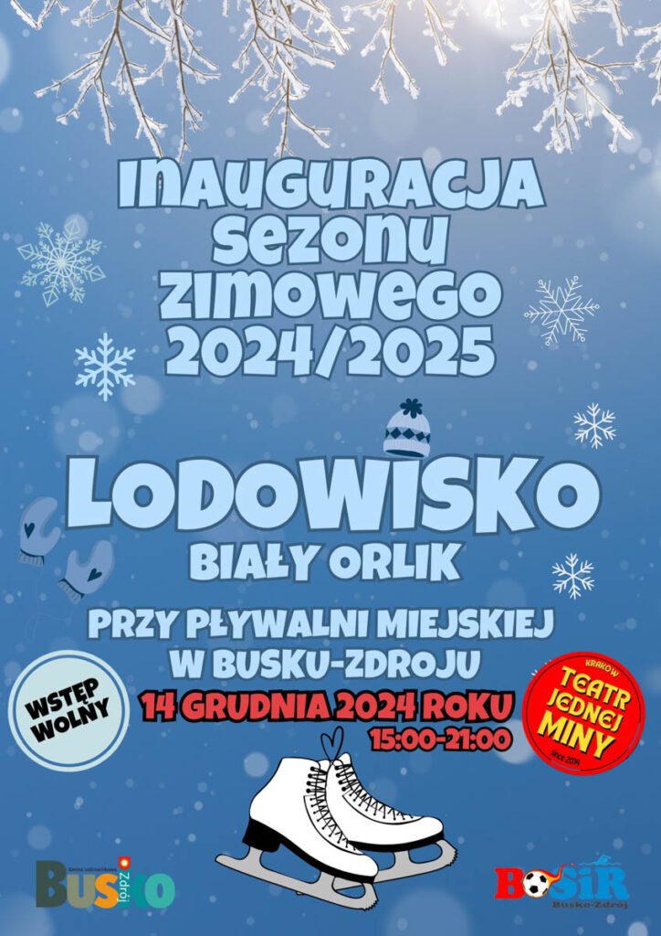 otwarcie lodowiska w busku-zdroju