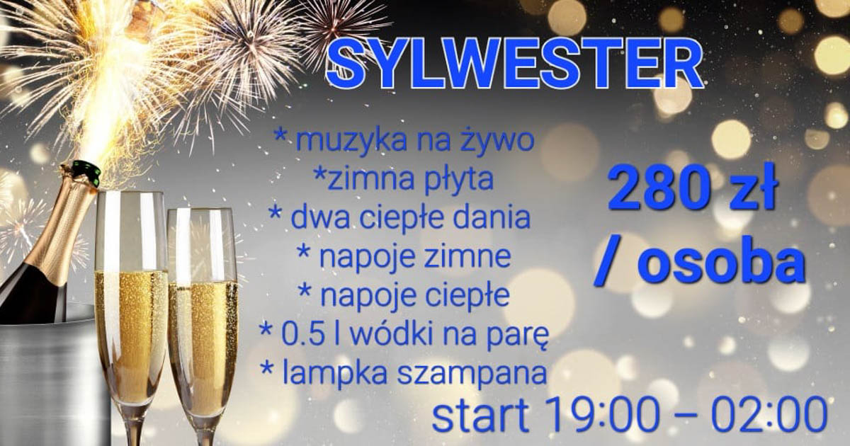 sylwester w cafe bryza w busku-zdroju