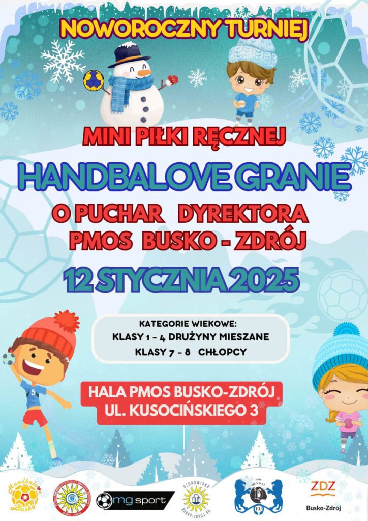 turniej noworoczny handbalove granie w busku-zdroju