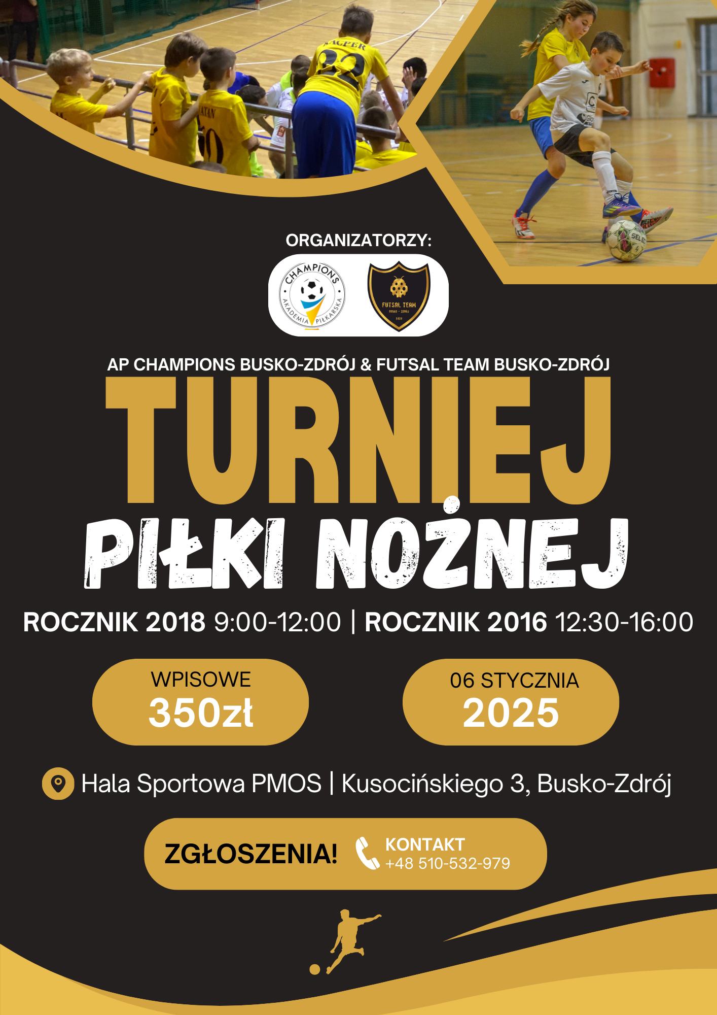 turniej piłki nożnej dla dzieci w busku-zdroju