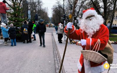 Busko-Zdrój zyskało świąteczne dekoracje podczas konkursu „Ubierzmy razem choinkę”.