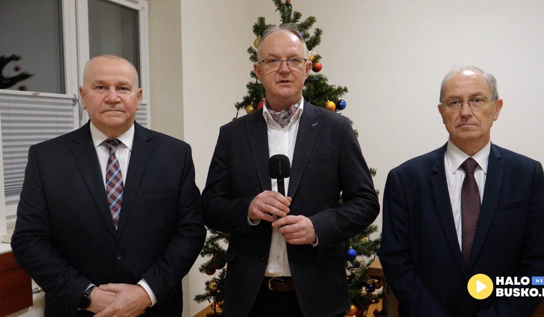 Życzenia Świąteczne od Burmistrzów i Radnych Miasta i Gminy Busko-Zdrój (VIDEO)