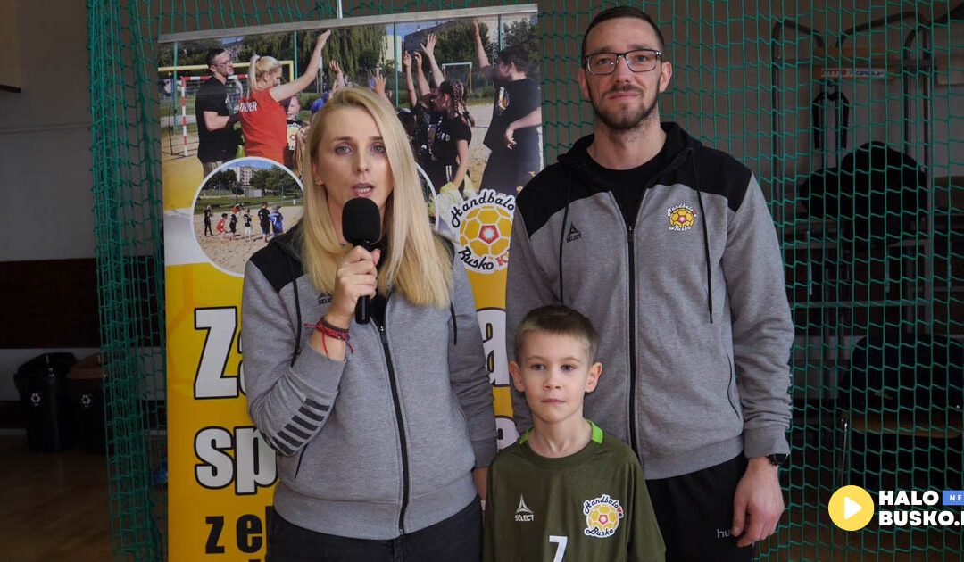 Ponad 250 dzieci wzięło udział w Noworocznym Turnieju Mini Piłki Ręcznej w Busku-Zdroju. (VIDEO)