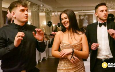 Tak bawili się podczas Studniówki maturzyści z I Liceum Ogólnokształcącego im. Tadeusza Kościuszki w Busku-Zdroju! (VIDEO)