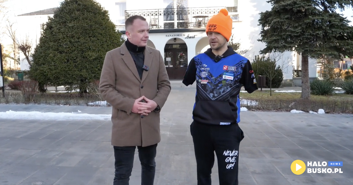 bartosz ostałowski odwiedził uzdrowisko solec-zdrój