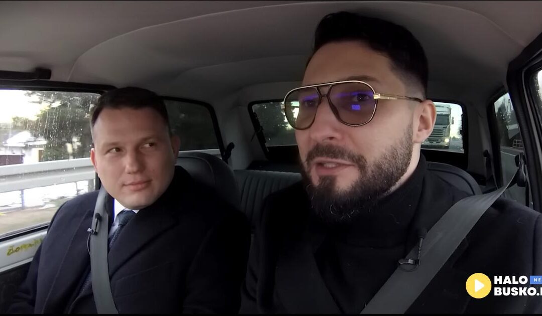 Sławomir Mentzen był gościem Filipa Nowobilskiego z Duży w Maluchu – odcinek kręcono w Busku-Zdroju!