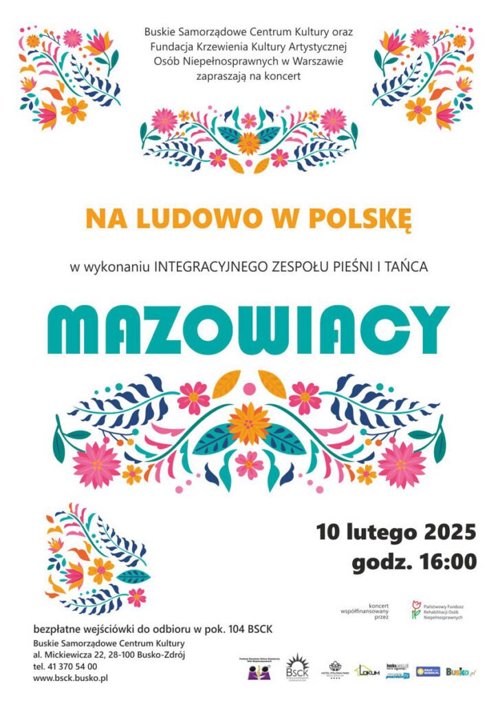 koncert mazowiacy w busku-zdroju
