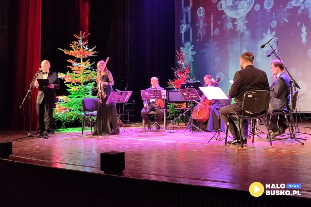 koncert zimowy buskiej orkiestry zdrojowej w busku-zdroju