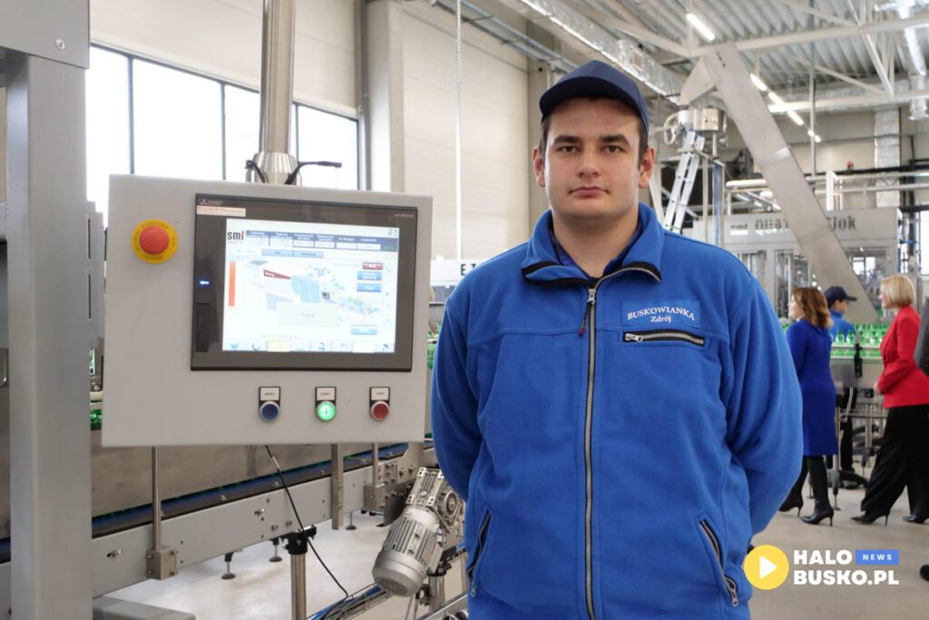 otwarcie lini produkcyjnej buskowianki w busku-zdroju