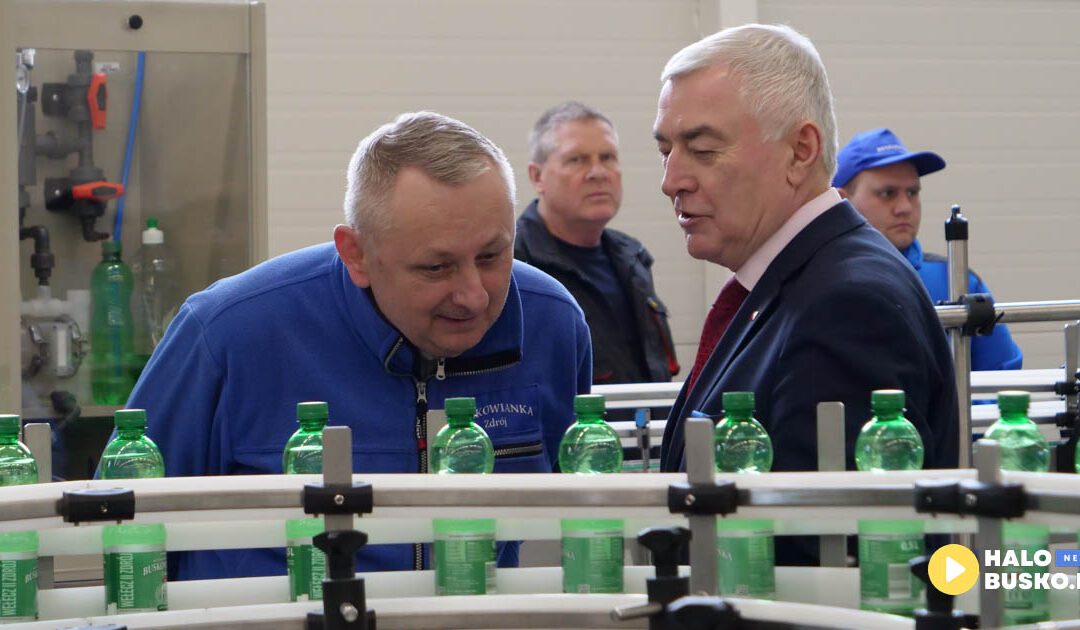 Nowa linia produkcyjna Buskowianki otwarta w Wełczu koło Buska-Zdroju (VIDEO)