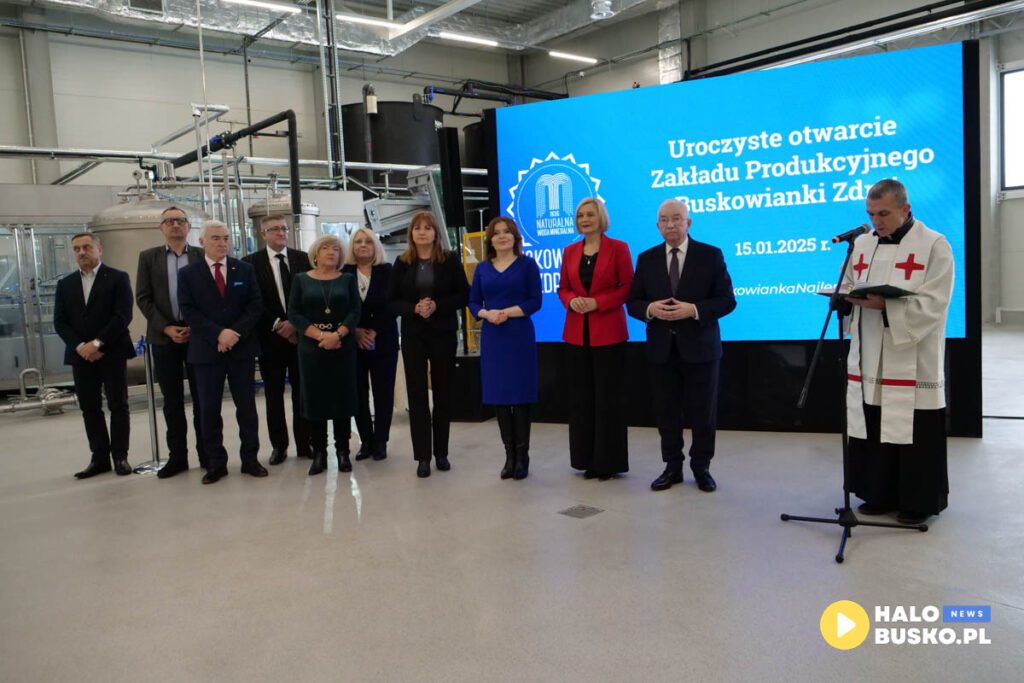 otwarcie lini produkcyjnej buskowianki w busku zdroju 5