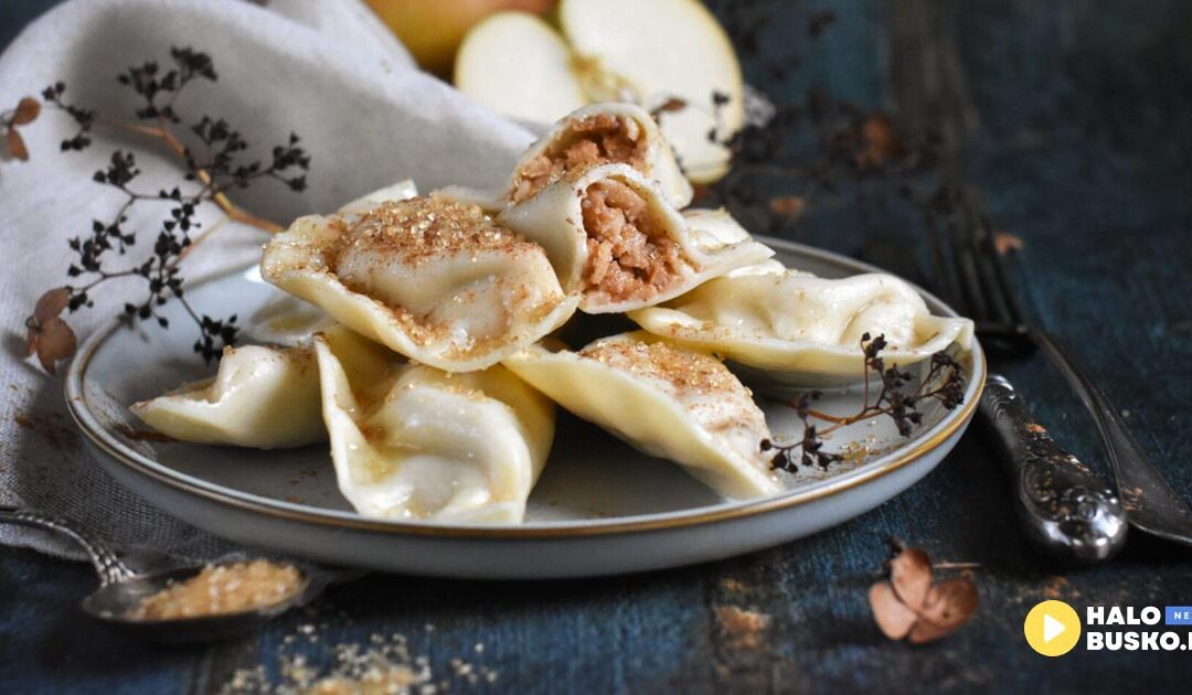 Promocja dla stałych klientów w Pierogarni Monilla w Busku-Zdroju.