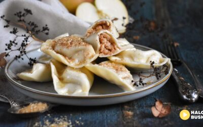 Promocja dla stałych klientów w Pierogarni Monilla w Busku-Zdroju.