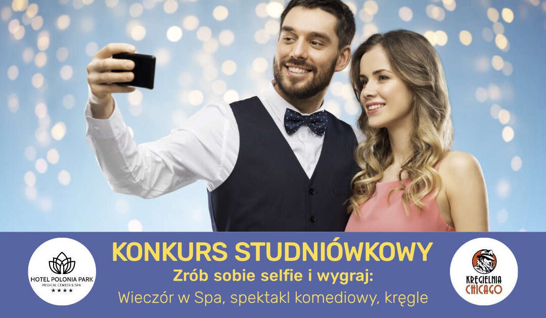 Konkurs dla Studniówkowiczów: Podziel się swoim najlepszym studniówkowym selfie i wygraj fantastyczne nagrody!