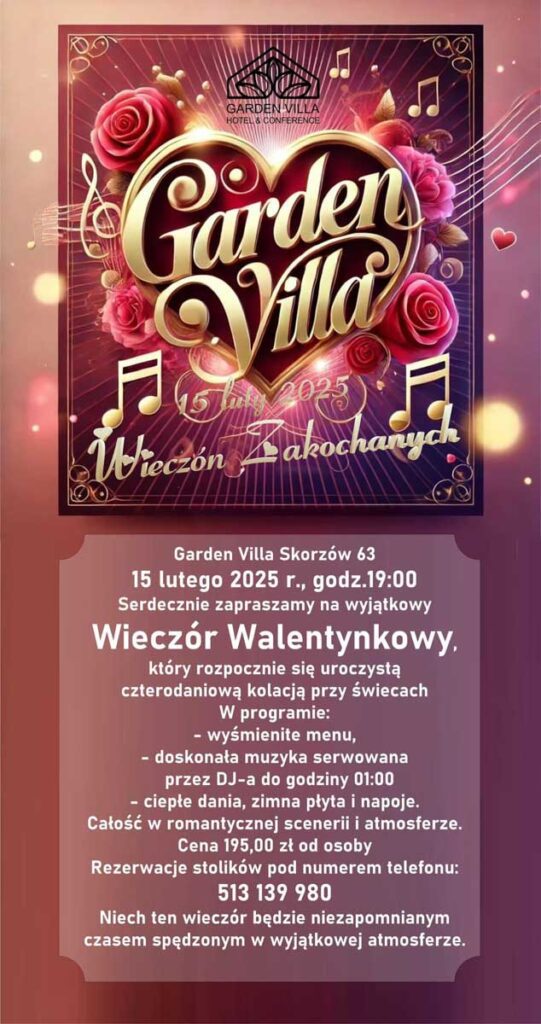 walentynki w restauracji polonia w busku zdroju 1