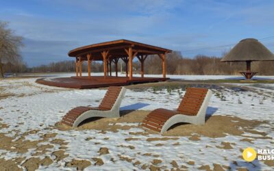 Zbiornik w Radzanowie koło Buska-Zdroju zmienia się na lepsze! Byliśmy zobaczyć postępy prac!