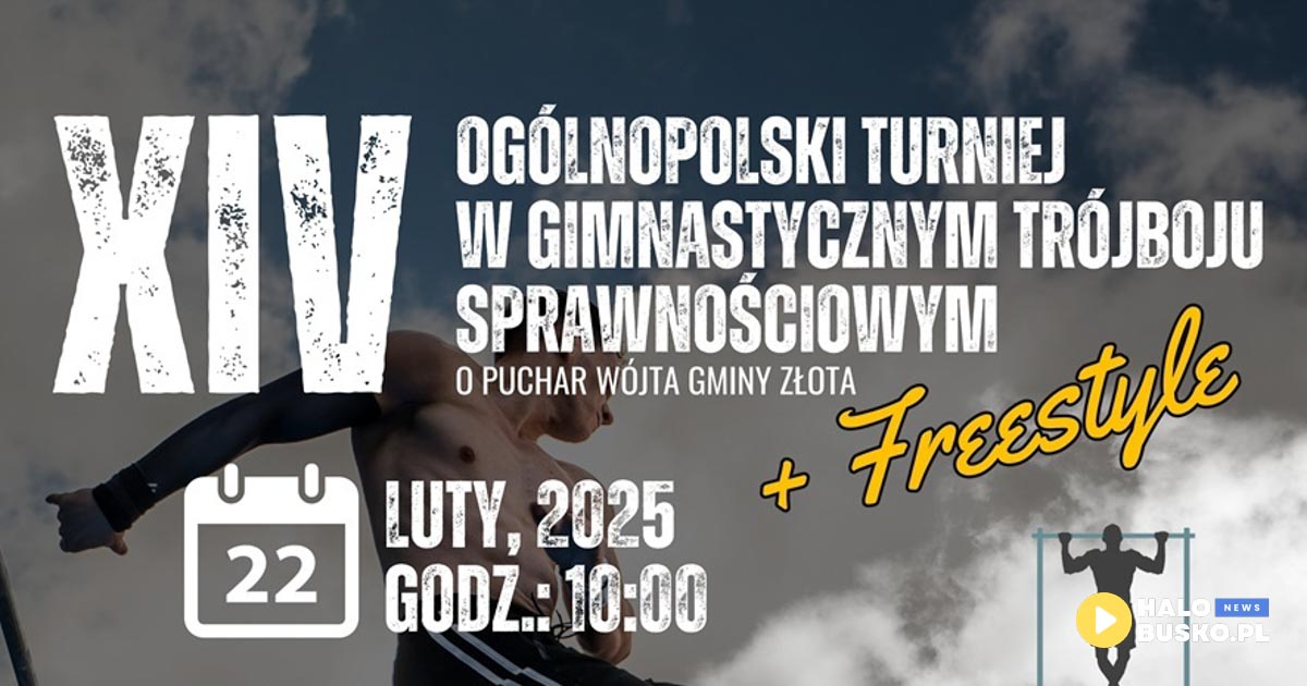 XIV Ogólnopolski Turniej w Gimnastycznym Trójboju Sprawnościowym w Złotej