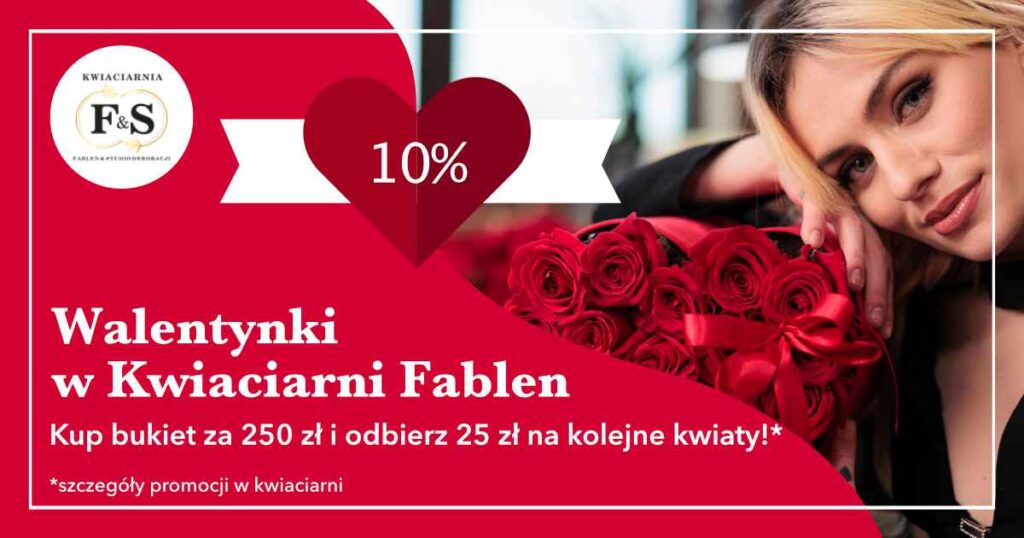 kwiaciarnia promocja