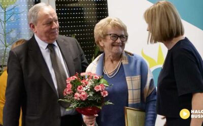 Benefis Marii Mazur w bibliotece w Busku-Zdroju. (VIDEO)