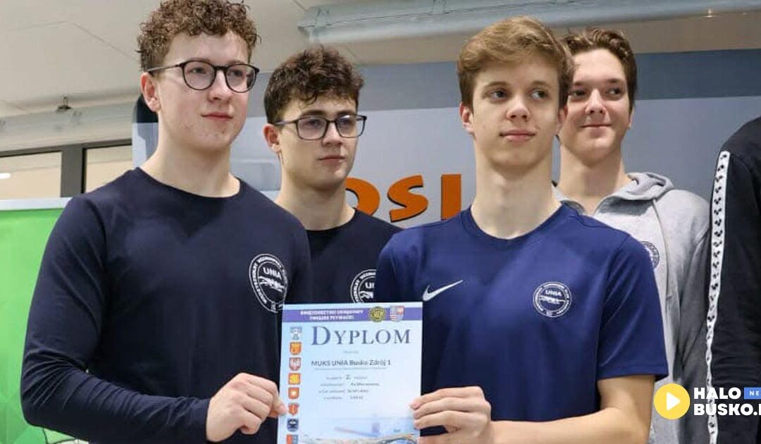 Świetny start MUKS Unia Busko-Zdrój w Dużej Świętokrzyskiej Lidze Pływackiej!