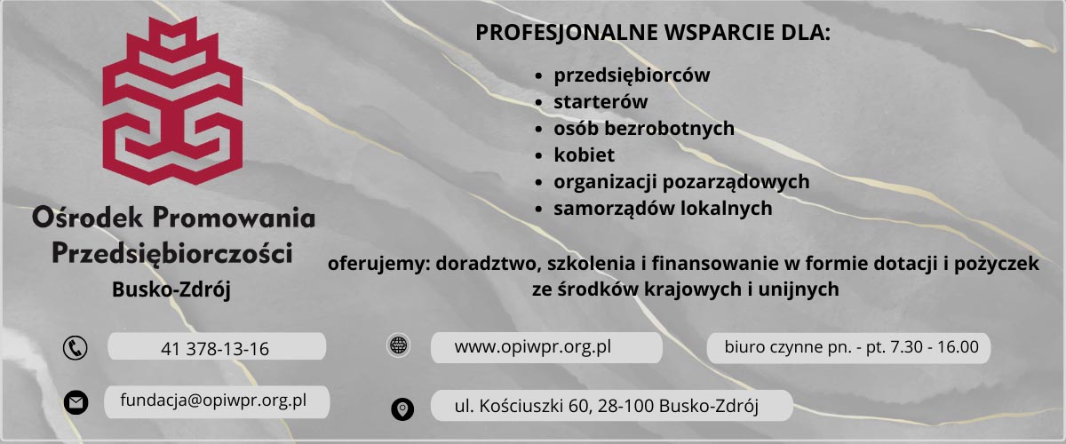 osrodek promowania przedsiebiorczosci busko zdroj