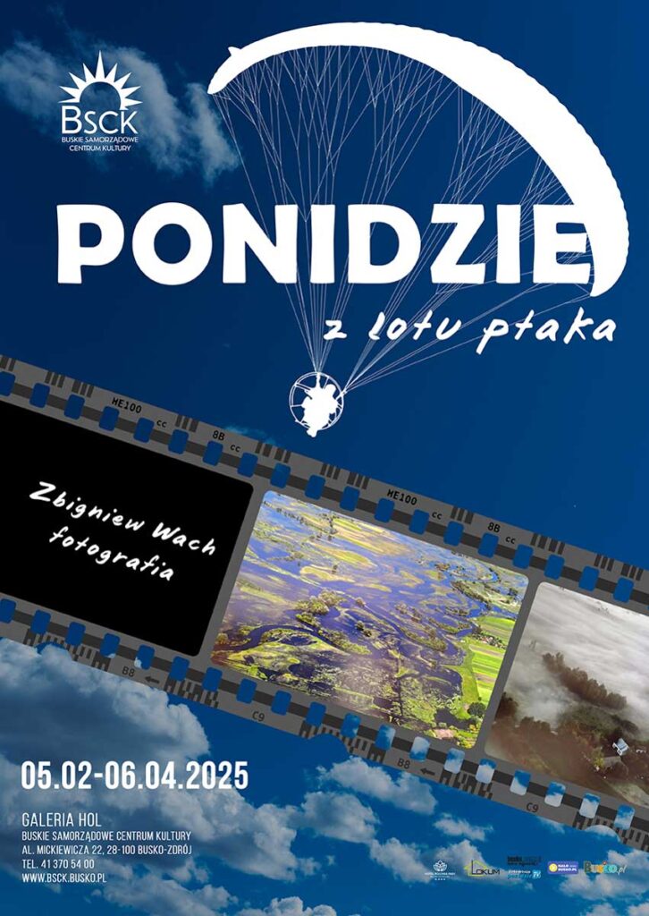ponidzie z lotu ptaka