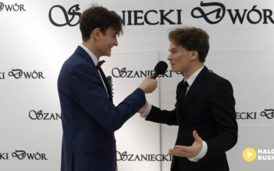 Studniówka 2025 ZST-I Busko-Zdrój w Szanieckim Dworze – zobaczcie co mówili maturzyści! (VIDEO)