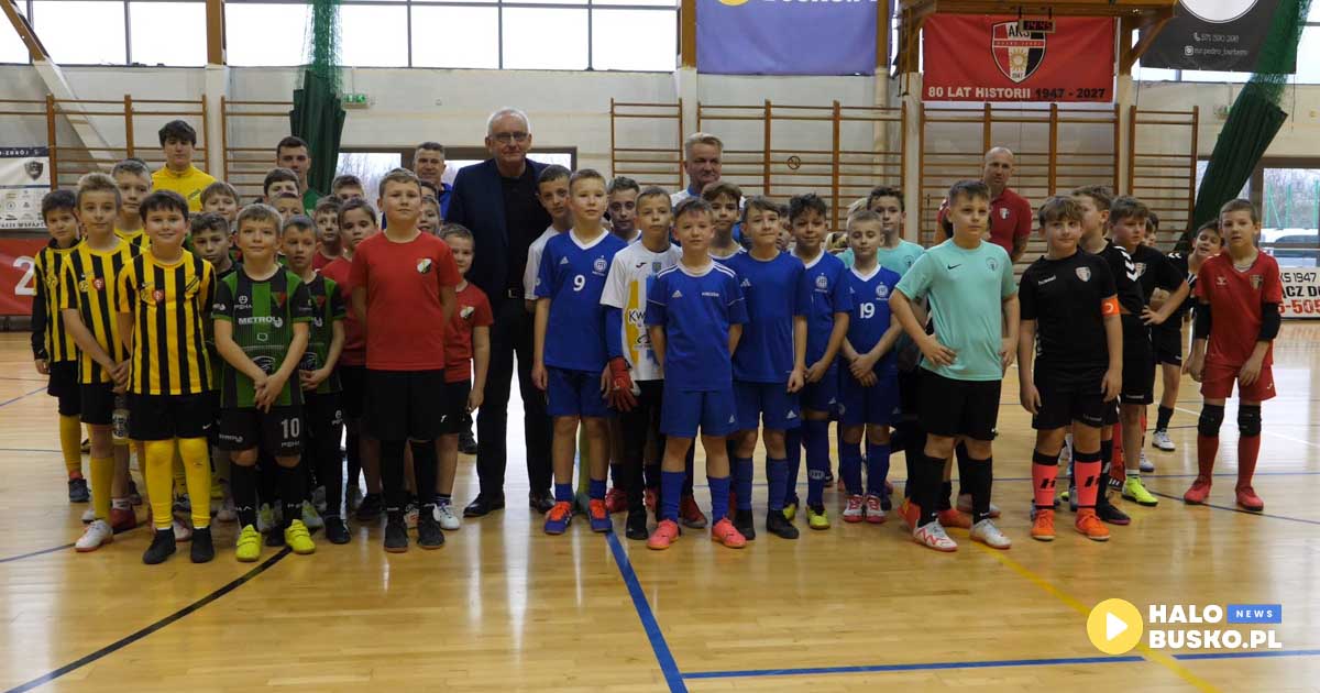 turniej piłki nożnej rocznika 2014 w Busku-Zdroju