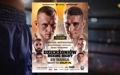 Wiktor Skiba z Buska-Zdroju wśród uczestników gali DZIERŻONIÓW Boxing Night!