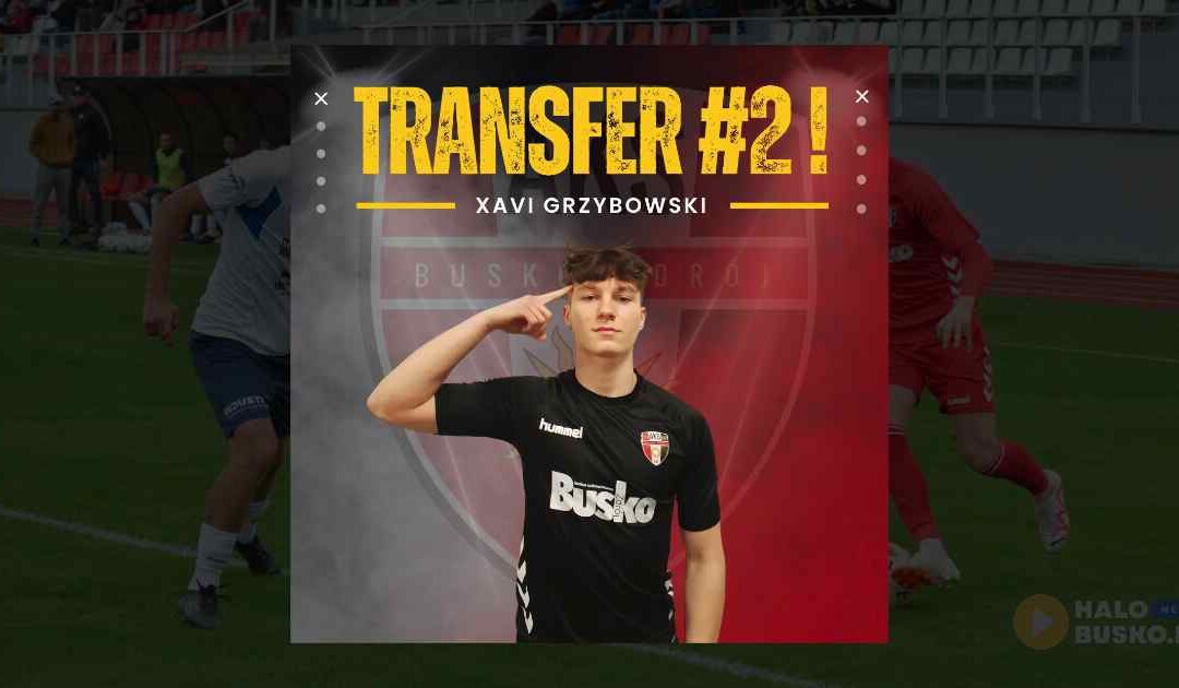 Xavi Grzybowski dołącza do drużyny AKS 1947 Busko-Zdrój.