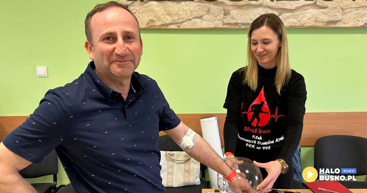 akcja krwiodawstwa w szańcu