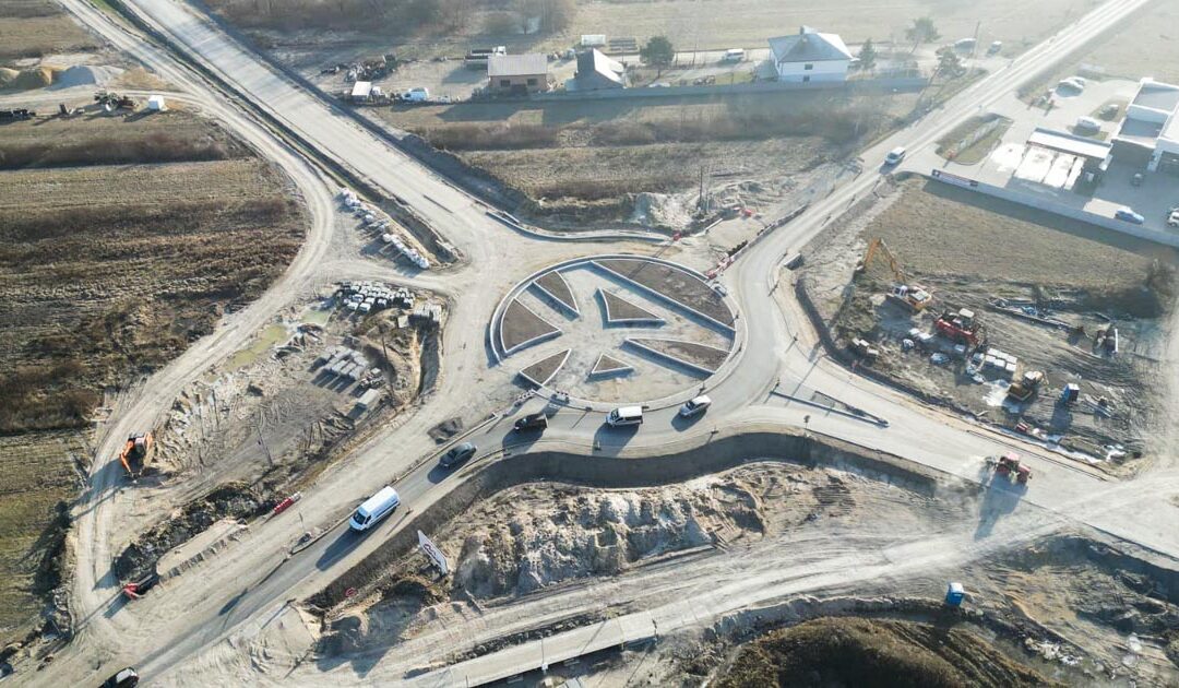 Budowa obwodnicy Nowego Korczyna wkracza w kluczową fazę (VIDEO)