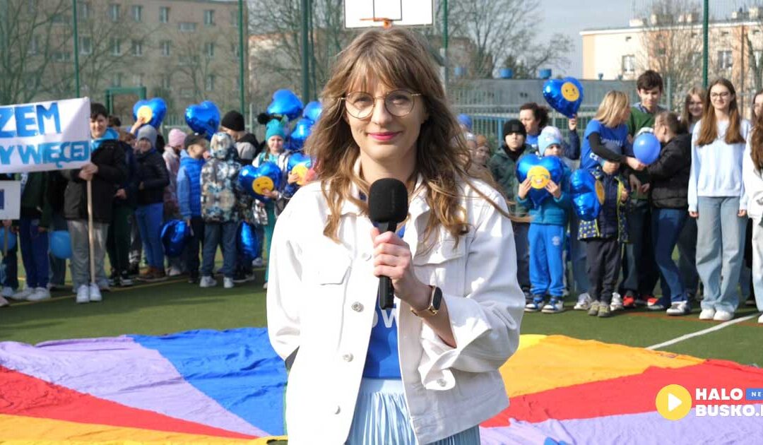 Busko-Zdrój w niebieskich barwach z okazji Światowego Dnia Świadomości Autyzmu (VIDEO)