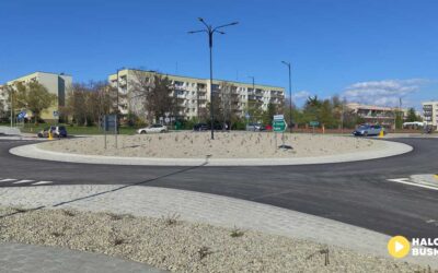 Rondo na ulicy Grotta w Busku-Zdroju już otwarte!