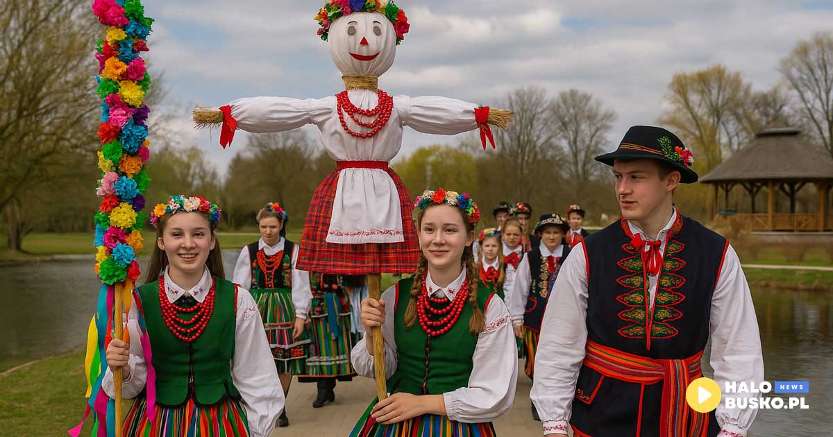 spektakl marzanna ostatnie pożegnanie wiosny w busku-zdroju