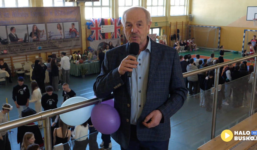 Targi edukacyjne w Zespole Szkół Ponadpodstawowych im. Mikołaja Kopernika w Busku-Zdroju (VIDEO)