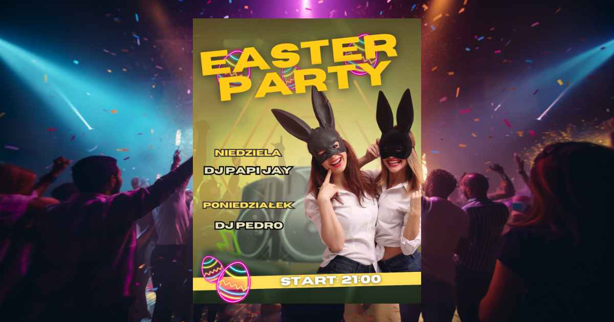 wielkanoc w klubie mirage w konarach