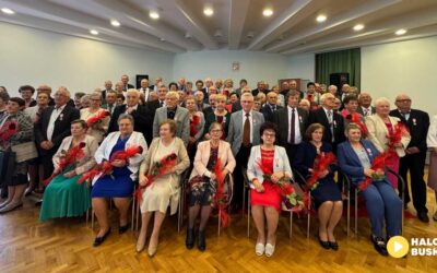 Złote Gody w Busku-Zdroju – 44 pary uhonorowane medalami za 50 lat małżeństwa (VIDEO)