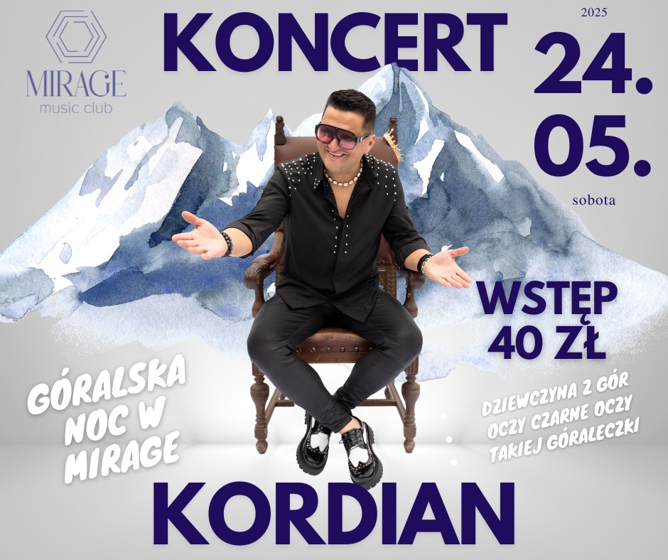 kordian w mirage music club