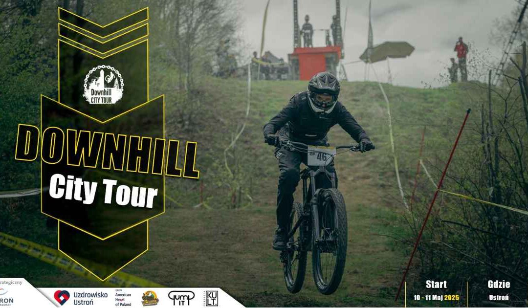 Maciek Mrożek z Szańca wystartuje w Downhill City Tour w Ustroniu!